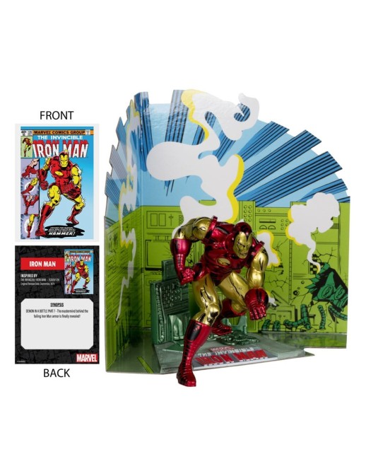Mc Farlane Toys Marvel Comics The Invincible Iron Man 126 1/10 Scale Statue