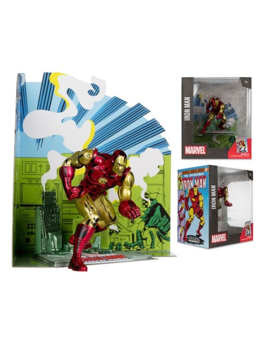 Mc Farlane Toys Marvel Comics The Invincible Iron Man 126 1/10 Scale Statue