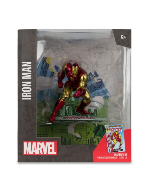 Mc Farlane Toys Marvel Comics The Invincible Iron Man 126 1/10 Scale Statue