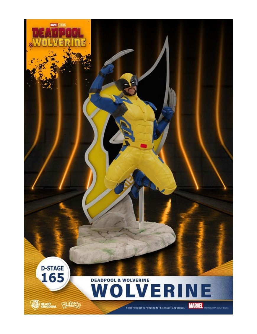 Beast Kingdom D-Stage 165 Marvel Deadpool & Wolverine Wolverine Beast Kingdom D-Stage 165 Marvel Deadpool & Wolverine Wolverine