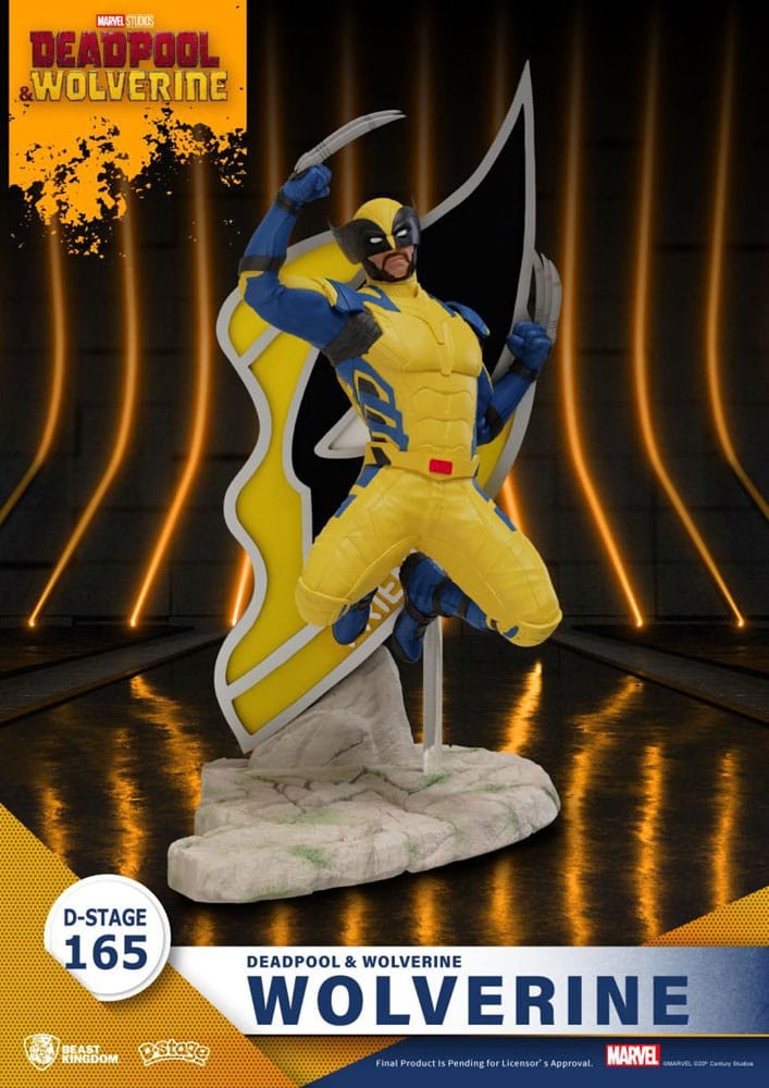 BEAST KINGDOM D-STAGE 165 MARVEL DEADPOOL & WOLVERINE WOLVERINE