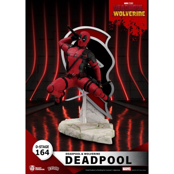 Beast Kingdom D-Stage 164 Marvel Deadpool & Wolverine Deadpool