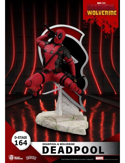 Beast Kingdom D-Stage 164 Marvel Deadpool & Wolverine Deadpool