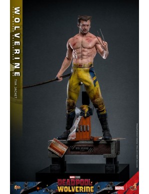 Hot Toys Movie Masterpiece Deadpool & Wolverine Wolverine TVS Jacket Version 1/6 Scale Collectible Figure