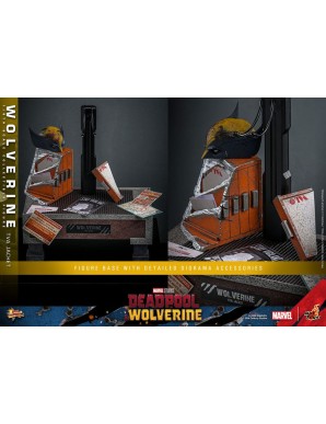 Hot Toys Movie Masterpiece Deadpool & Wolverine Wolverine TVS Jacket Version 1/6 Scale Collectible Figure