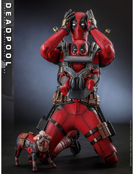 Hot Toys Movie Masterpiece Deadpool & Wolverine Deadpool 1/6 Scale Collectible Figure