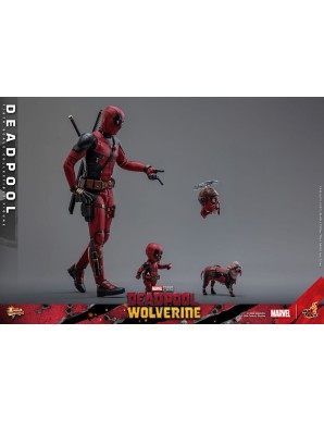 Hot Toys Movie Masterpiece Deadpool & Wolverine Deadpool 1/6 Scale Collectible Figure