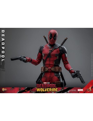 Hot Toys Movie Masterpiece Deadpool & Wolverine Deadpool 1/6 Scale Collectible Figure