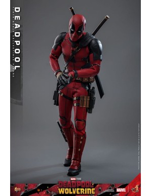 Hot Toys Movie Masterpiece Deadpool & Wolverine Deadpool 1/6 Scale Collectible Figure