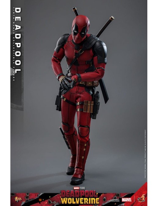 Hot Toys Movie Masterpiece Deadpool & Wolverine Deadpool 1/6 Scale Collectible Figure
