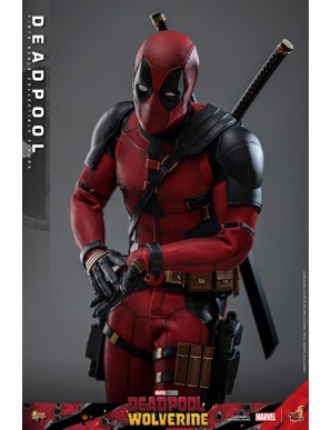 Hot Toys Movie Masterpiece Deadpool & Wolverine Deadpool 1/6 Scale Collectible Figure