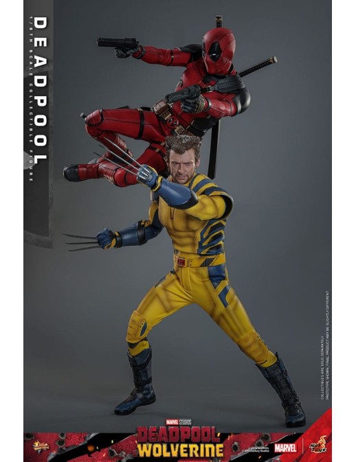 Hot Toys Movie Masterpiece Deadpool & Wolverine Deadpool 1/6 Scale Collectible Figure