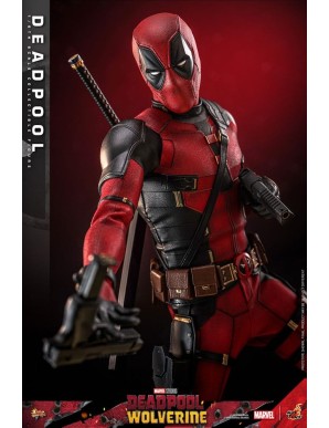 Hot Toys Movie Masterpiece Deadpool & Wolverine Deadpool 1/6 Scale Collectible Figure