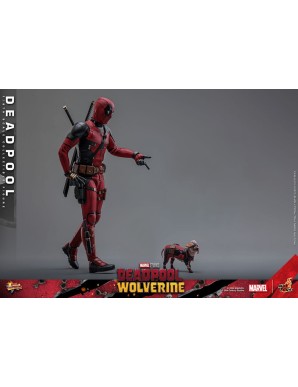 Hot Toys Movie Masterpiece Deadpool & Wolverine Deadpool 1/6 Scale Collectible Figure