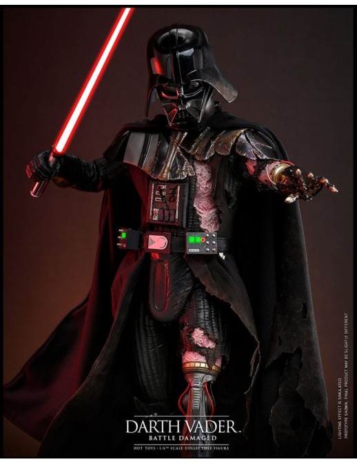 Hot Toys Star Wars Darth Vader Battle Damaged 1/6 Scale Collectible Figure
