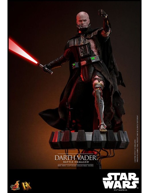 Hot Toys Star Wars Darth Vader Battle Damaged 1/6 Scale Collectible Figure