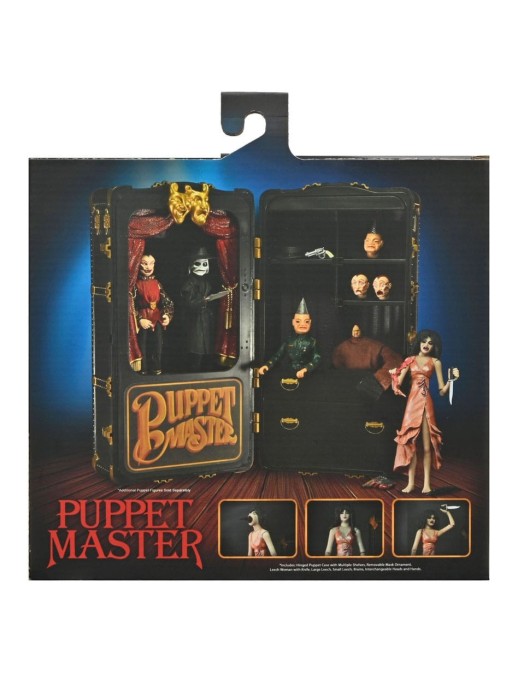 Neca Puppet Master Leech Woman & Toulon's Puppet Case
