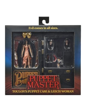 Neca Puppet Master Leech Woman & Toulon's Puppet Case