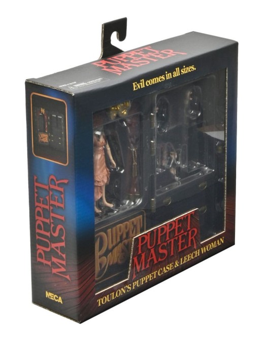 Neca Puppet Master Leech Woman & Toulon's Puppet Case