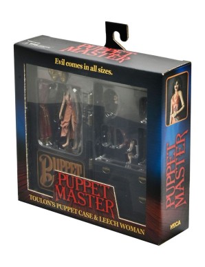 Neca Puppet Master Leech Woman & Toulon's Puppet Case