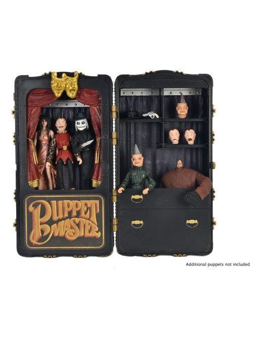 Neca Puppet Master Leech Woman & Toulon's Puppet Case