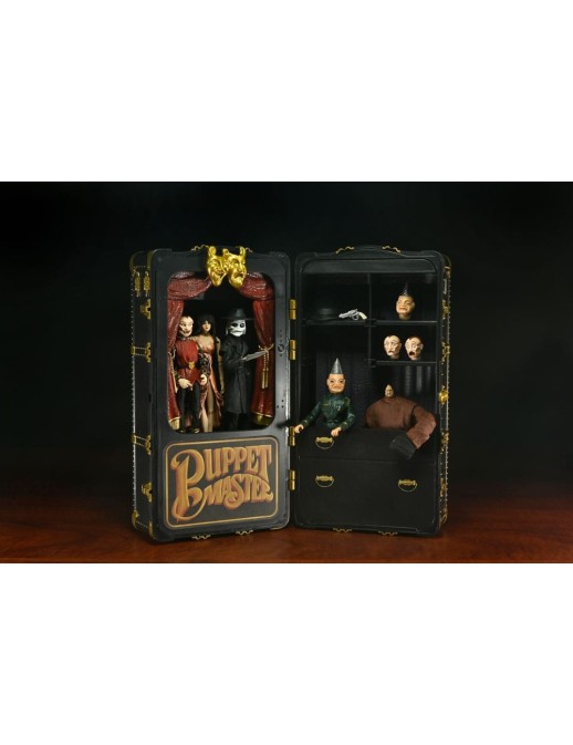 Neca Puppet Master Leech Woman & Toulon's Puppet Case