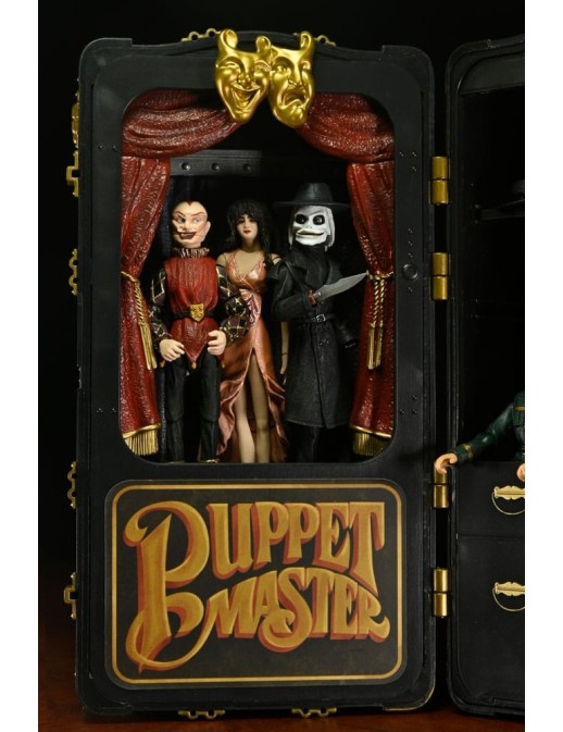 Neca Puppet Master Leech Woman & Toulon's Puppet Case