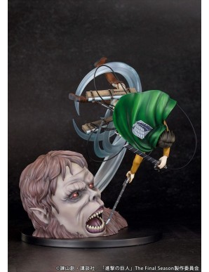 Proof Attack on Titan Levi VS Beast Titan