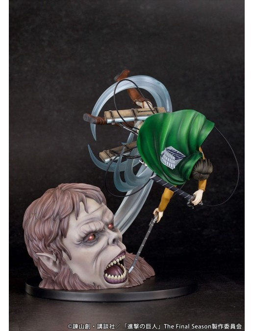 Proof Attack on Titan Levi VS Beast Titan