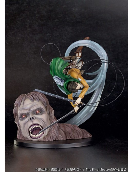 Proof Attack on Titan Levi VS Beast Titan