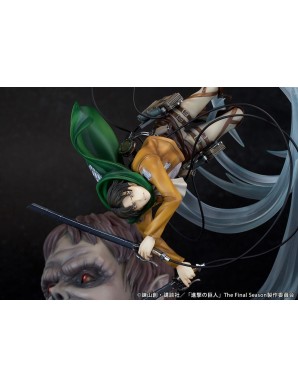 Proof Attack on Titan Levi VS Beast Titan