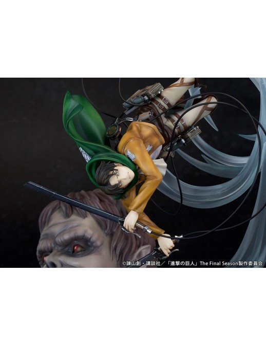 Proof Attack on Titan Levi VS Beast Titan