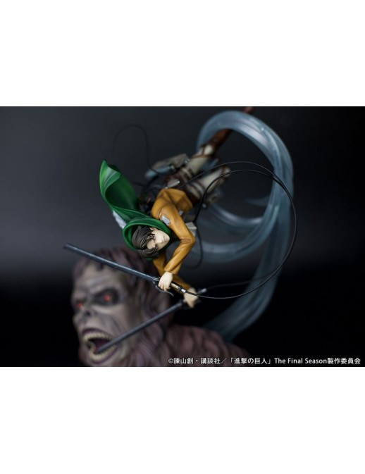 Proof Attack on Titan Levi VS Beast Titan