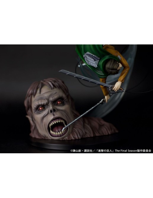 Proof Attack on Titan Levi VS Beast Titan