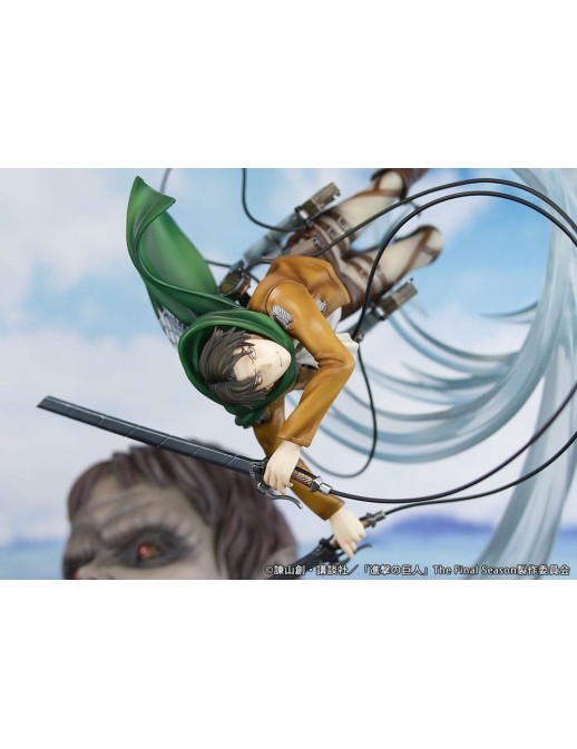 Proof Attack on Titan Levi VS Beast Titan