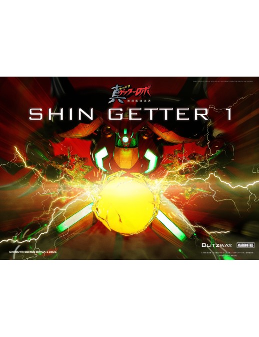 5PRO Studio Blitzway Carbotix Hybrid Carbon Action Figure Series CX-007 Getter Robot Armageddon Shin Getter 1