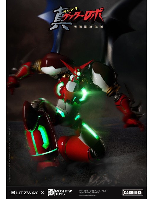 5PRO Studio Blitzway Carbotix Hybrid Carbon Action Figure Series CX-007 Getter Robot Armageddon Shin Getter 1