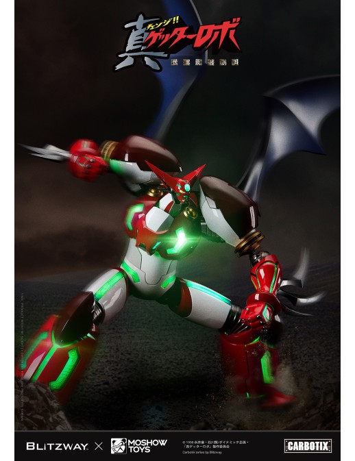 5PRO Studio Blitzway Carbotix Hybrid Carbon Action Figure Series CX-007 Getter Robot Armageddon Shin Getter 1