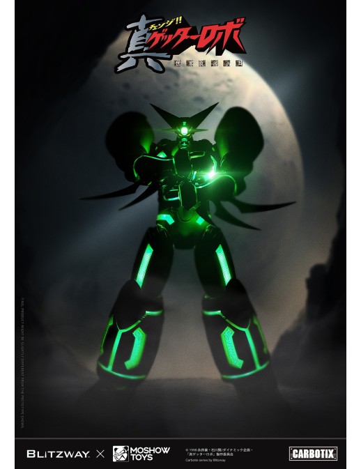 5PRO Studio Blitzway Carbotix Hybrid Carbon Action Figure Series CX-007 Getter Robot Armageddon Shin Getter 1