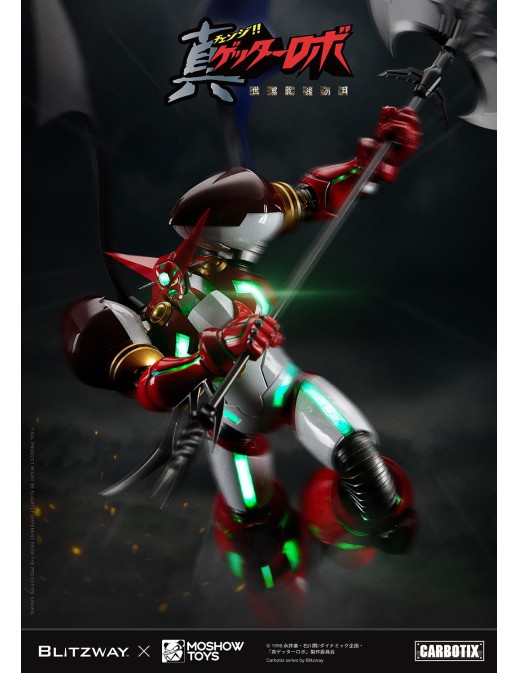 5PRO Studio Blitzway Carbotix Hybrid Carbon Action Figure Series CX-007 Getter Robot Armageddon Shin Getter 1