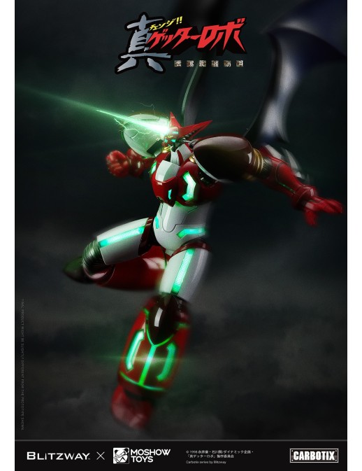5PRO Studio Blitzway Carbotix Hybrid Carbon Action Figure Series CX-007 Getter Robot Armageddon Shin Getter 1