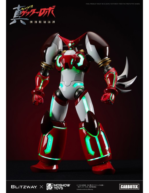 5PRO Studio Blitzway Carbotix Hybrid Carbon Action Figure Series CX-007 Getter Robot Armageddon Shin Getter 1