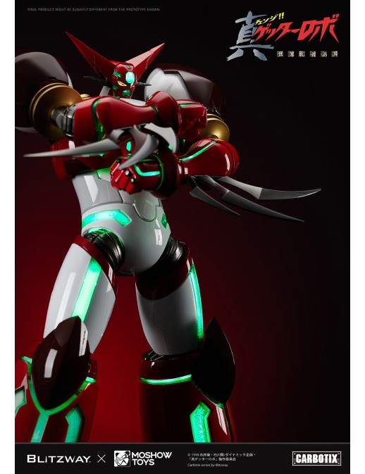 5PRO Studio Blitzway Carbotix Hybrid Carbon Action Figure Series CX-007 Getter Robot Armageddon Shin Getter 1