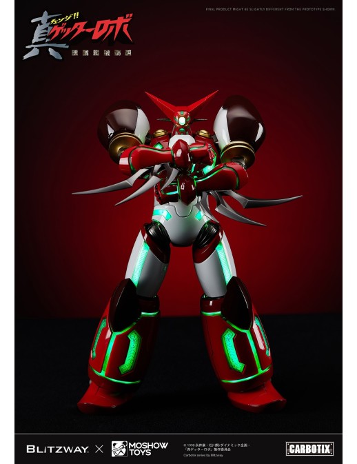 5PRO Studio Blitzway Carbotix Hybrid Carbon Action Figure Series CX-007 Getter Robot Armageddon Shin Getter 1