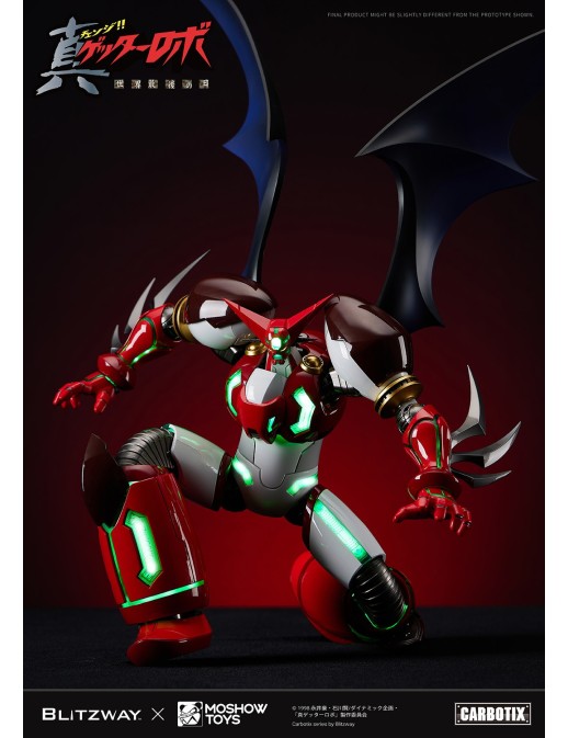 5PRO Studio Blitzway Carbotix Hybrid Carbon Action Figure Series CX-007 Getter Robot Armageddon Shin Getter 1