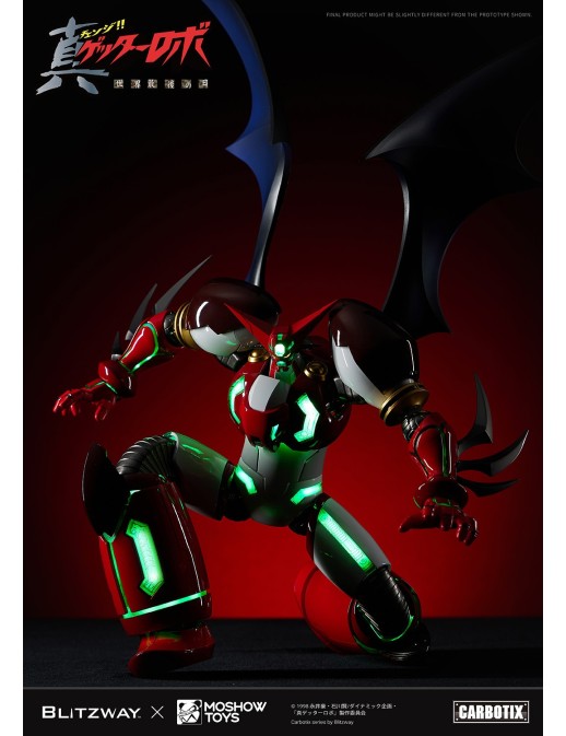 5PRO Studio Blitzway Carbotix Hybrid Carbon Action Figure Series CX-007 Getter Robot Armageddon Shin Getter 1