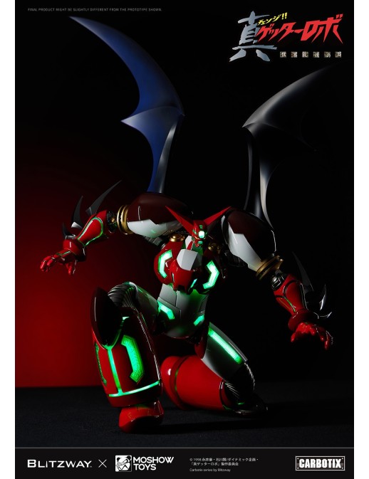 5PRO Studio Blitzway Carbotix Hybrid Carbon Action Figure Series CX-007 Getter Robot Armageddon Shin Getter 1