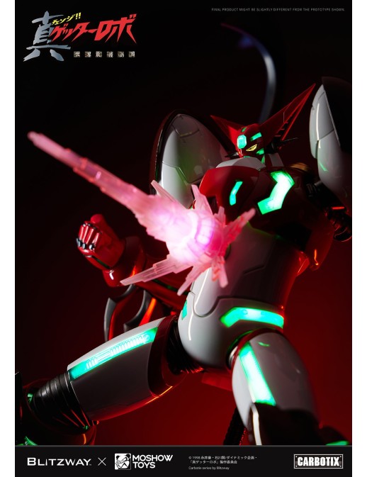 5PRO Studio Blitzway Carbotix Hybrid Carbon Action Figure Series CX-007 Getter Robot Armageddon Shin Getter 1