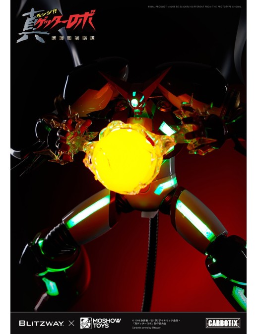5PRO Studio Blitzway Carbotix Hybrid Carbon Action Figure Series CX-007 Getter Robot Armageddon Shin Getter 1