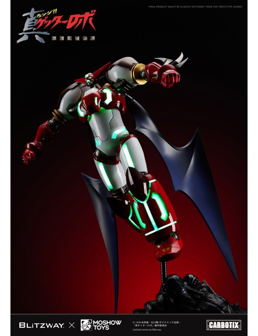 5PRO Studio Blitzway Carbotix Hybrid Carbon Action Figure Series CX-007 Getter Robot Armageddon Shin Getter 1